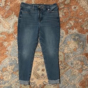 American Eagle super hi rise Jegging